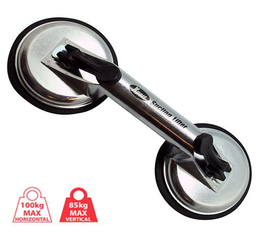 Xpert Glass Suction Plates - Double Vacuum Sucker Pads from Xpert - Virtual Plastics Ltd.