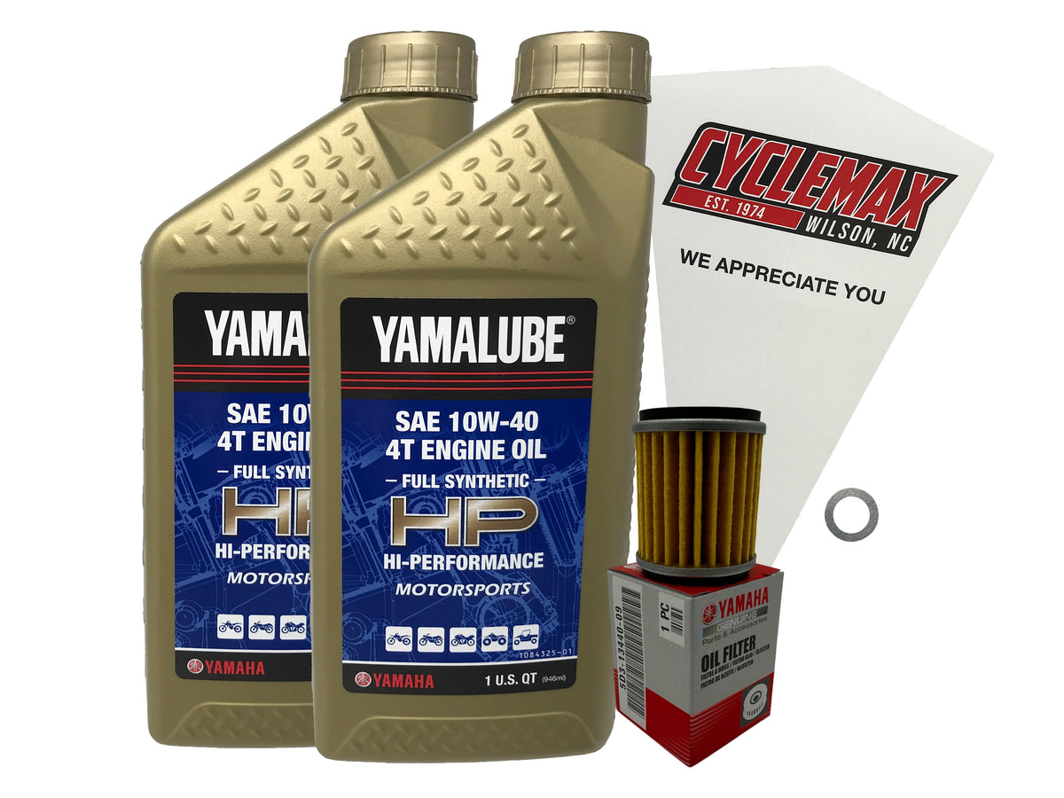 Yamaha Yamalube Full Synthetic Oil Change Kit for 2023-2025 YZ450F
