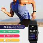DeerRun® Fitness Smart Watch: Sync to PitPat App & Track Workouts