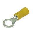 Hellermann Tyton Pre-Insulated Terminal Yellow Ring Lug M6 Hole