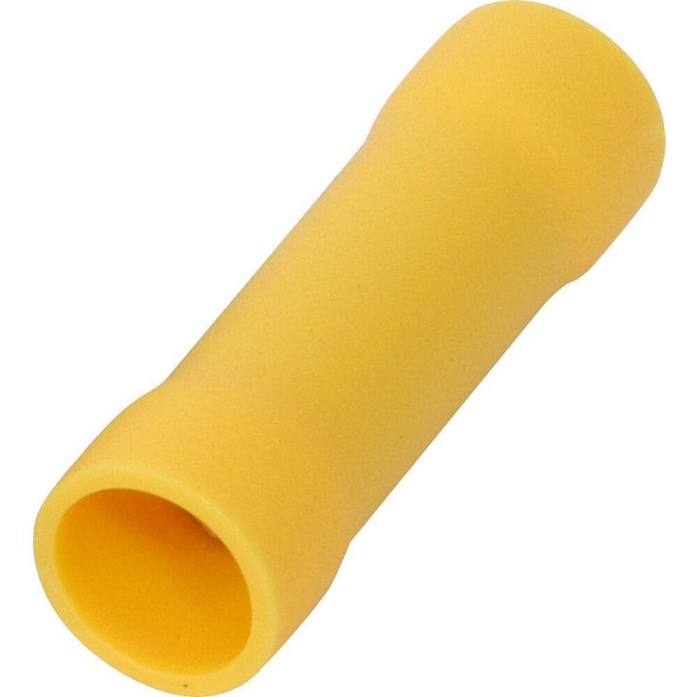Hellermann Tyton Yellow Butt Splice In-line Crimp Connectors