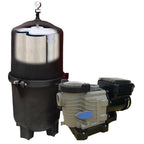 525 Sq. Ft. Black Diamond Pressure Cartridge Filter with 1.5 HP Variable Speed Pump