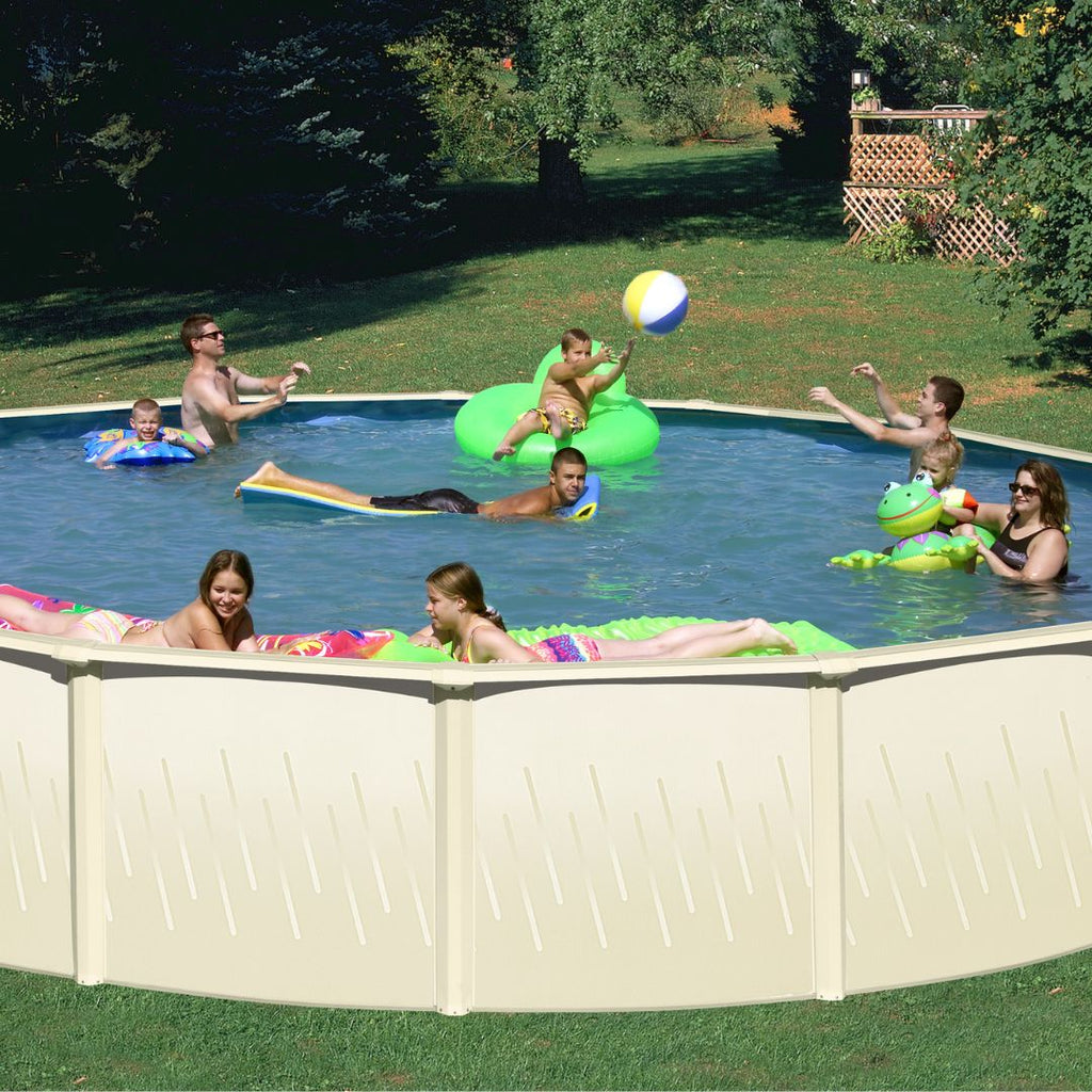 12' x 54" Round 6" Hybrid Frame Family Fun Pool & Package