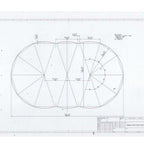 12' x 20' x 52" Steel 7" Frame Semi Inground Oval Pool