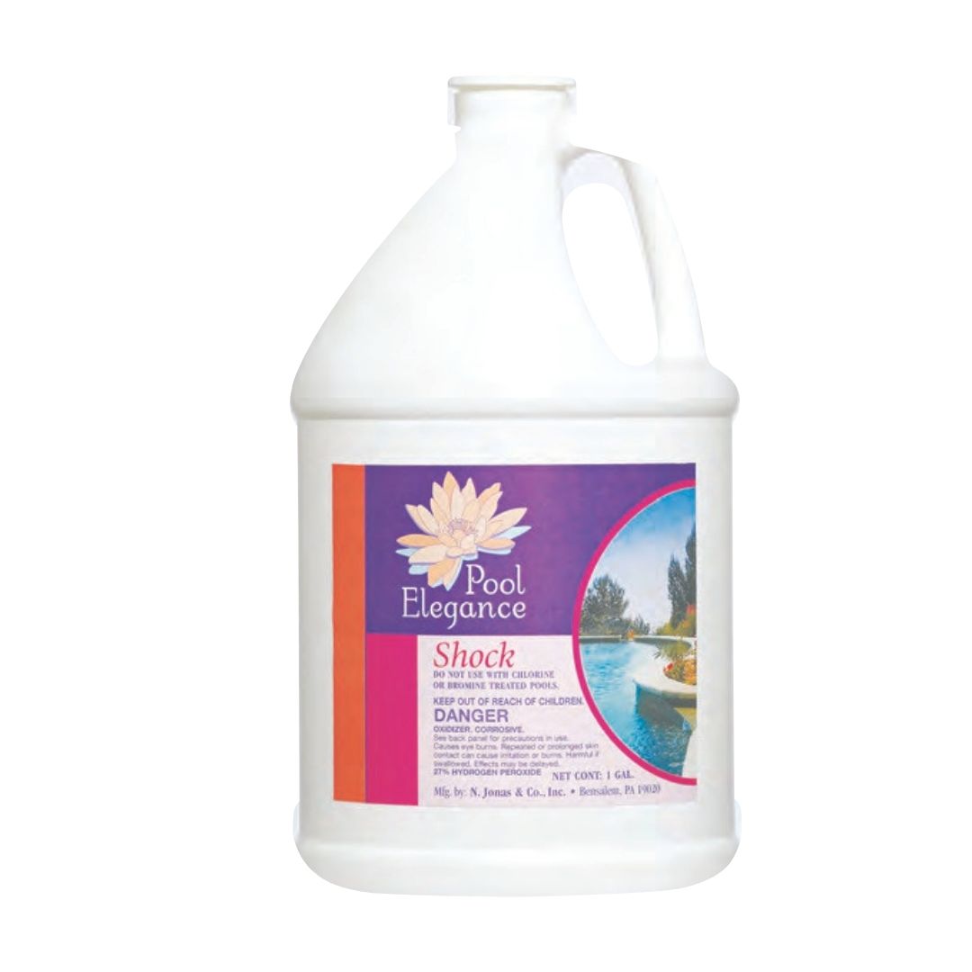 Pool Elegance Shock 1 Gallon Bottle 27% Peroxide
