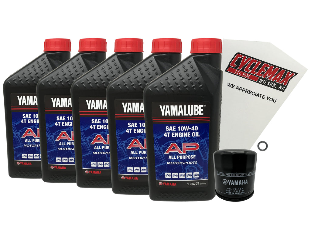 Yamaha Yamalube Standard Oil Change Kit for 2014-2025 BOLT