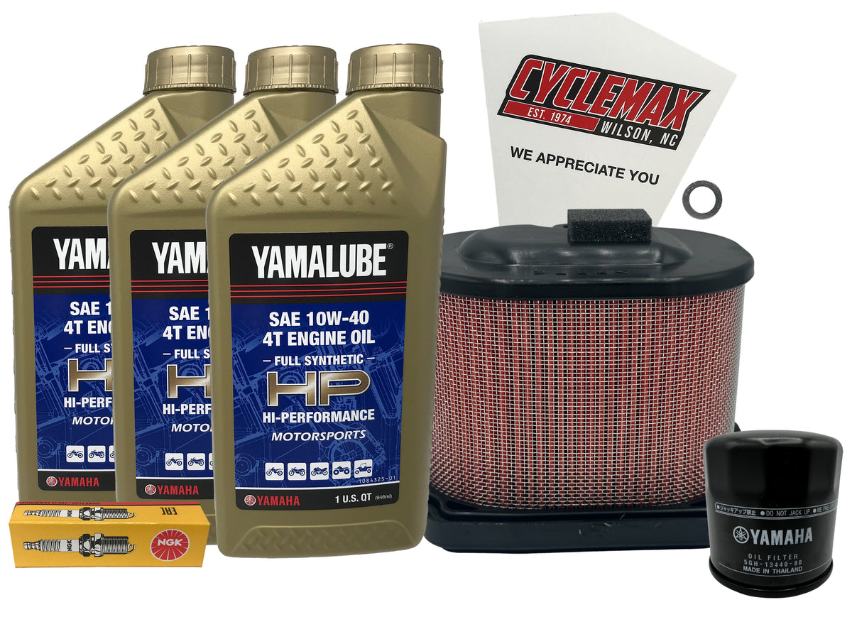 Yamaha Yamalube Full Synthetic Tune-Up Kit for 2015-2023 FZ-07