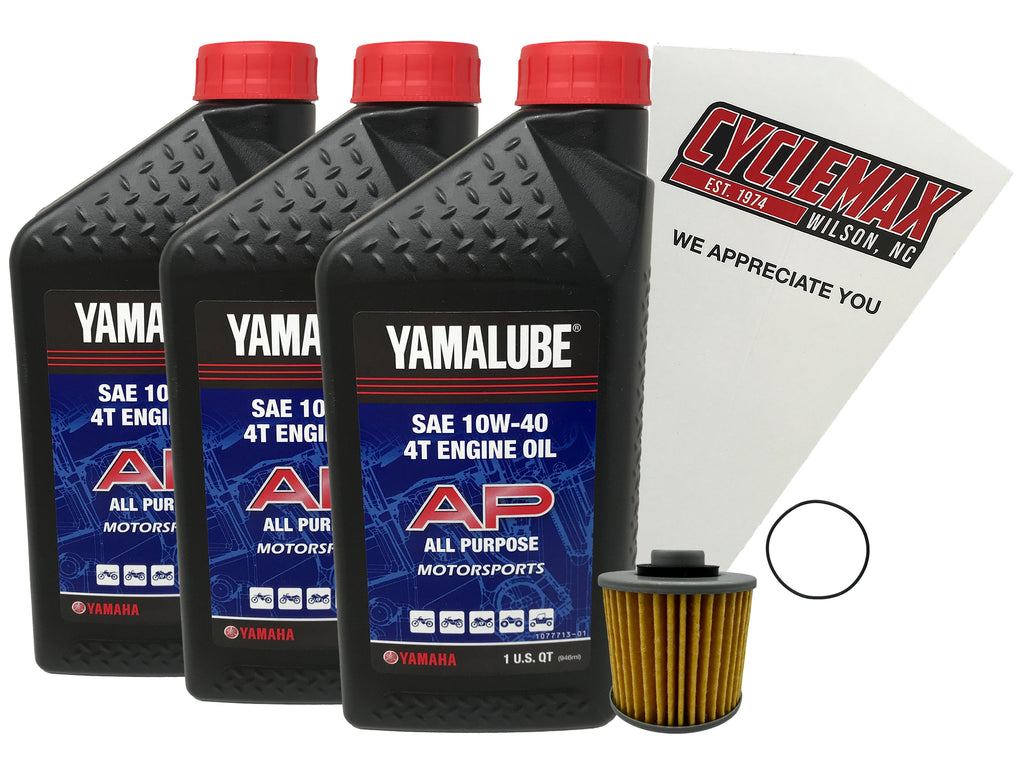 Yamaha Yamalube Standard Oil Change Kit for 1998-2001 GRIZZLY 600