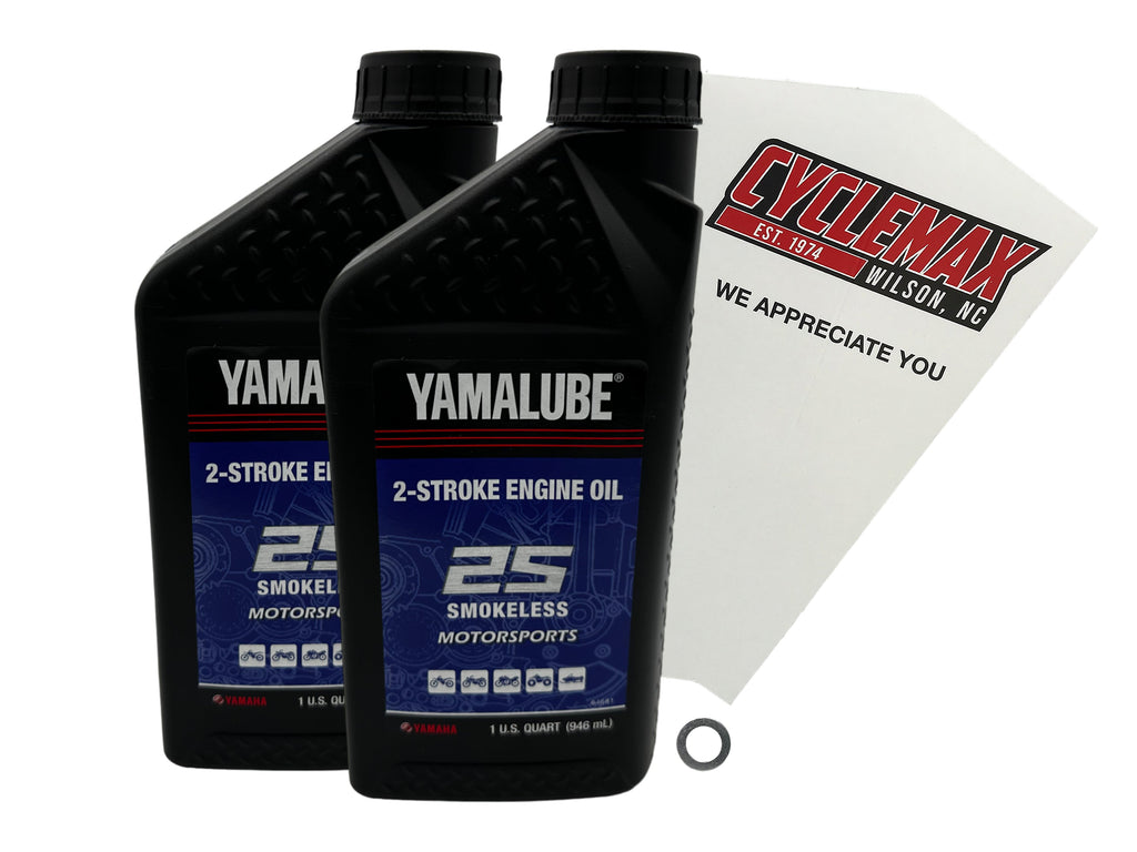 Yamaha Yamalube Semi-Synthetic Oil Change Kit for 1979-1987 QT50