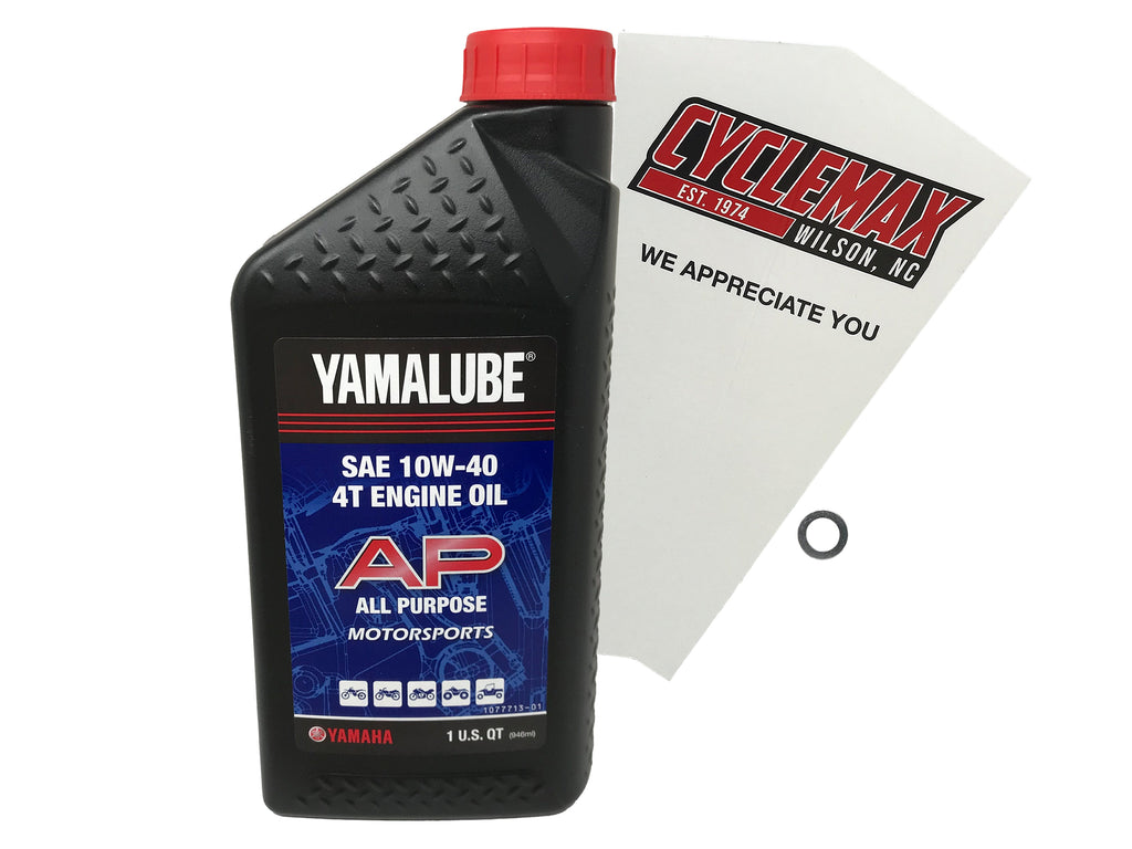 Yamaha Yamalube Standard Oil Change Kit for 2002-2008 RAPTOR 80