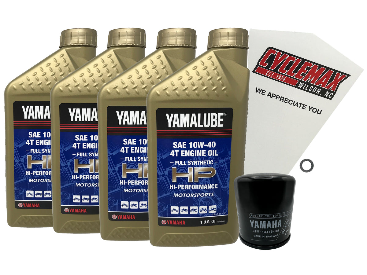 Yamaha Yamalube Full Synthetic Oil Change Kit for 1999-2013 ROYAL STAR VENTURE