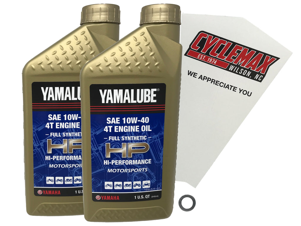 Yamaha Yamalube Full Synthetic Oil Change Kit for 2000-2024 TT-R125