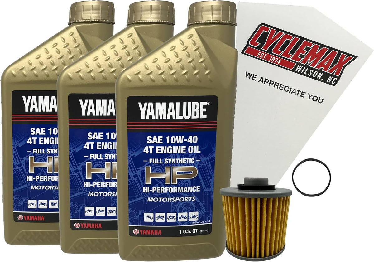 Yamaha Yamalube Full Synthetic Oil Change Kit for 2006-2010 V STAR 650