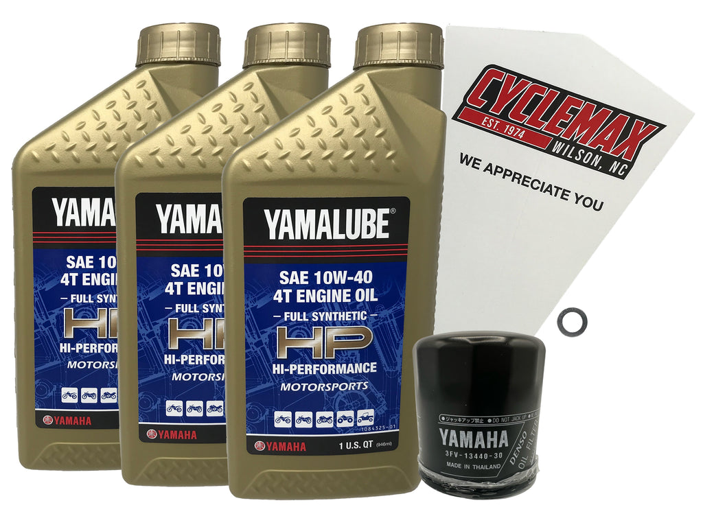 Yamaha Yamalube Full Synthetic Oil Change Kit for 1995-1996 YZF600