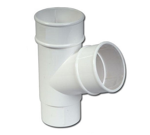 Gutter and Downpipe - White Round from Marshall-Tufflex - Virtual Plastics Ltd.