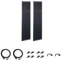 Zamp Solar Airstream Obsidian 180 Watt Long (2x90) Solar Panel Expansion Kit