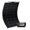 200W 12V Flexible Monocrystalline Solar Panel With Regulator