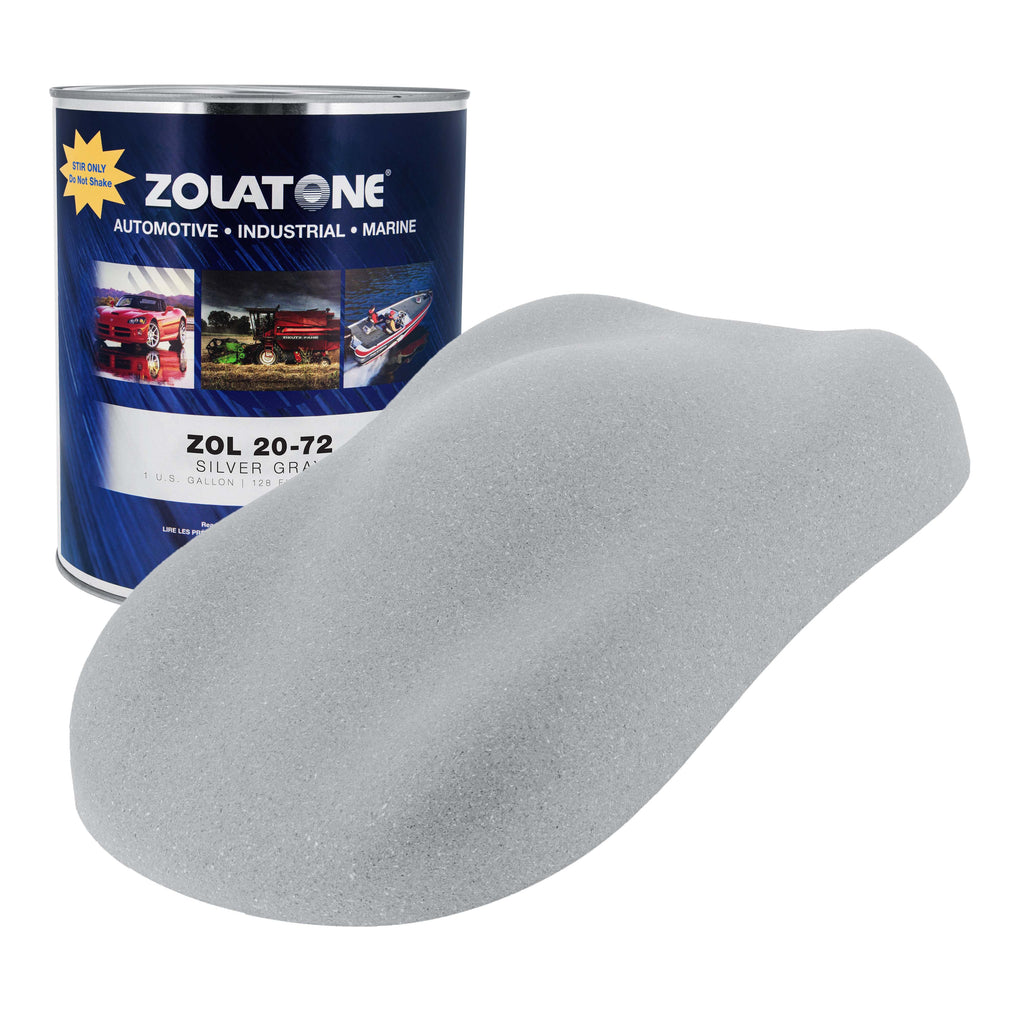 Silver Gray - Multi-Tone Spatter Finish Gallon Size- Formerly Zolatone