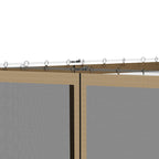 Replacement Mosquito Netting for Gazebo 10' x 10'with Zippers, Khaki