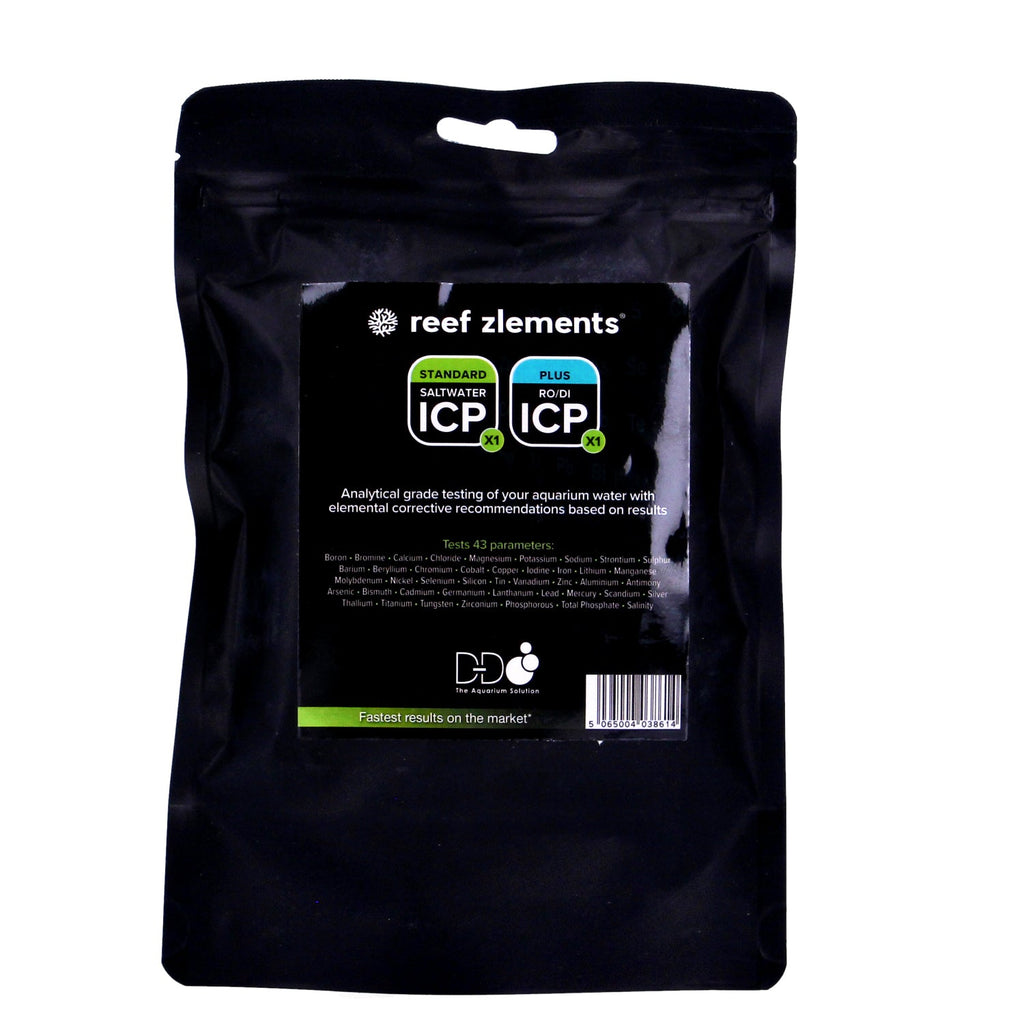 Reef Zlements ICP Test Pack - Saltwater and RO Water
