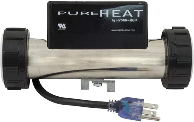 Pure Heat Inline 120V 1500W Universal Bath Heater | Pressure Activated | PH101-15UP