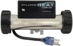 Pure Heat Inline 120V 1500W Universal Bath Heater | Pressure Activated | PH301-15UP