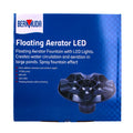 Bermuda Floating Pond Aerator Fountain with LED Lights 115W