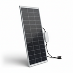 200W bi-facial monocrystalline solar panel with 60cm cable