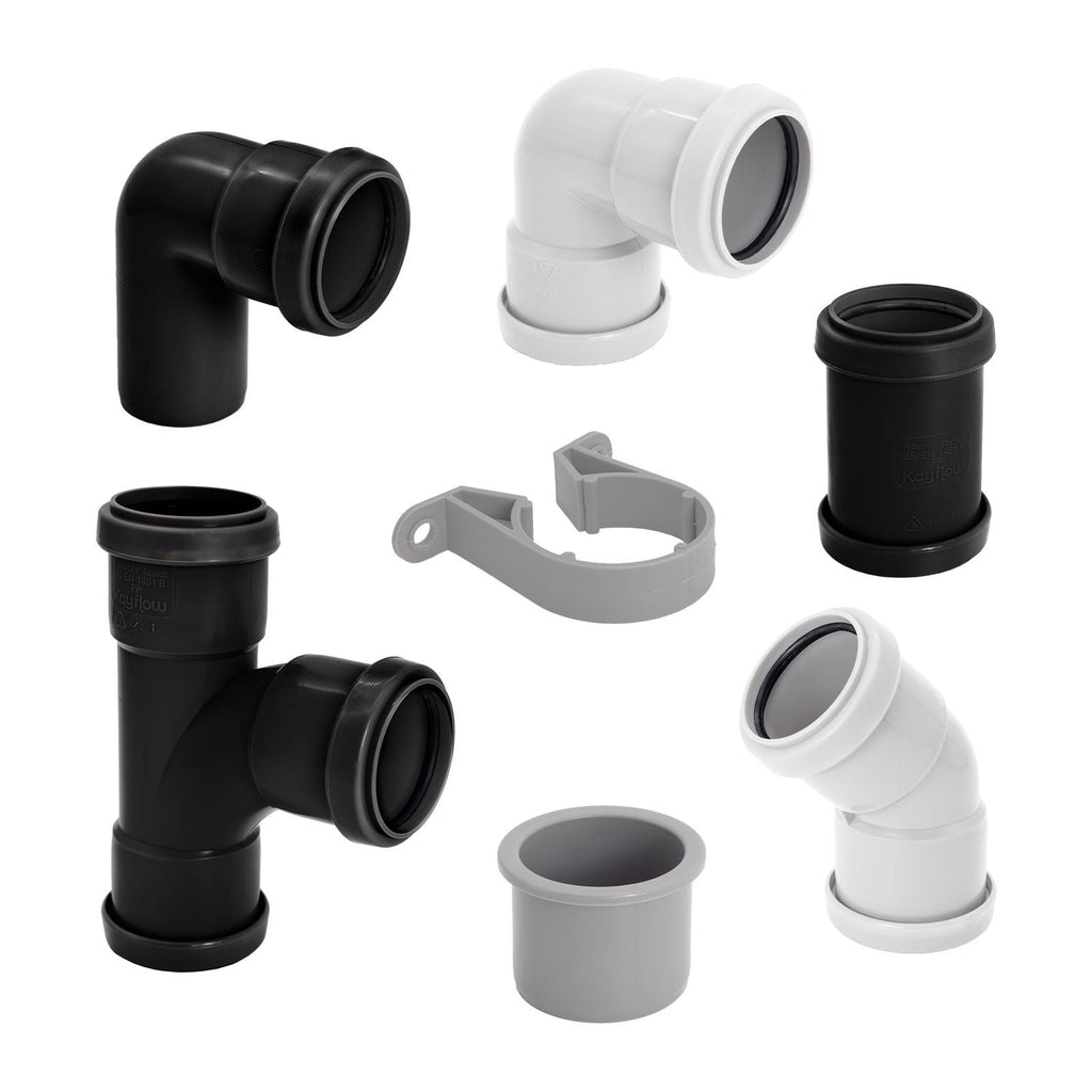 Kayflow 32mm Push-Fit Waste Water Parts