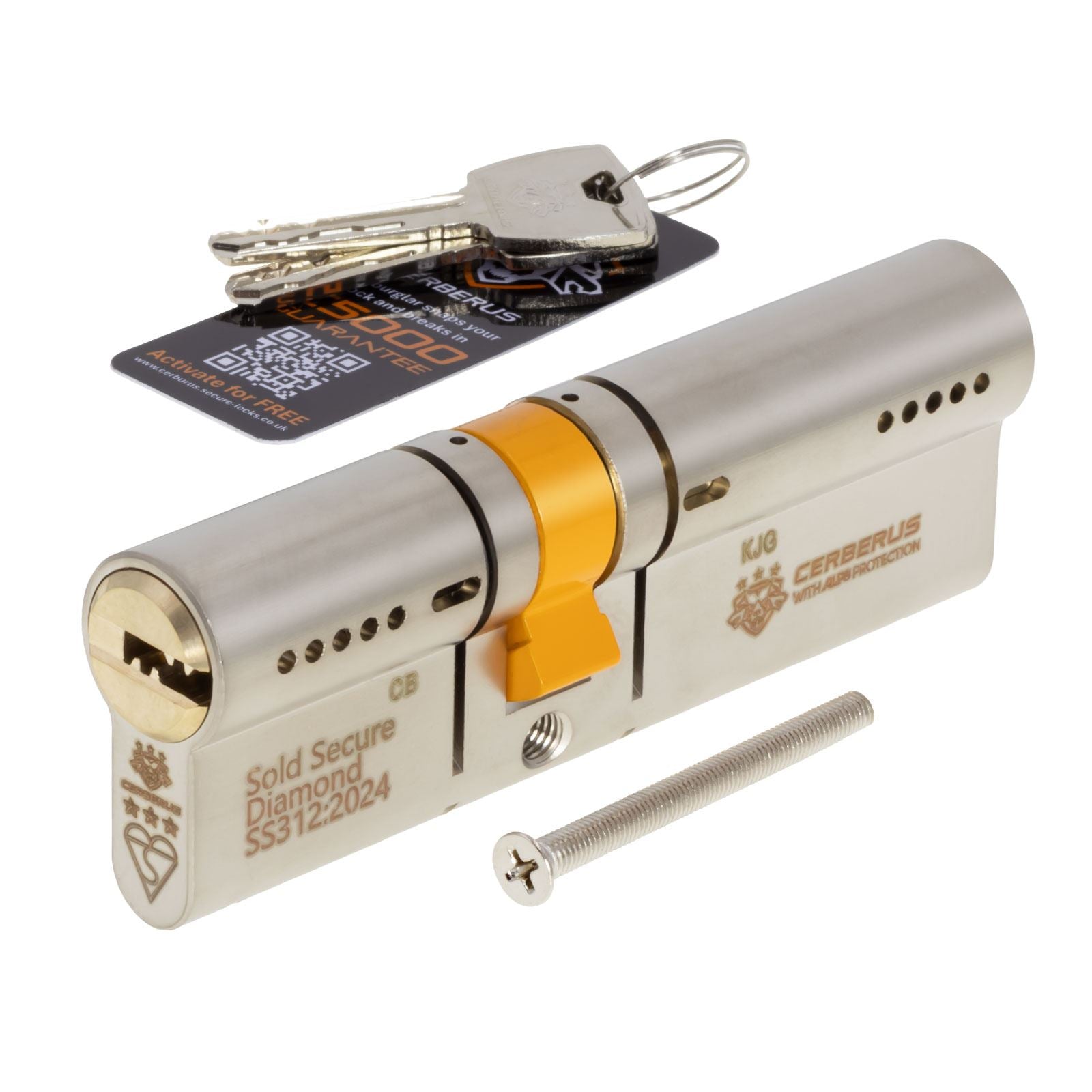 Example of CERBERUS TS007 3* Euro Cylinder
