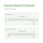 Concord 16mm Fascia Board (5m)