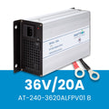 Amptron 36V 20A AC-DC Lithium LiFePO4 Battery Charger