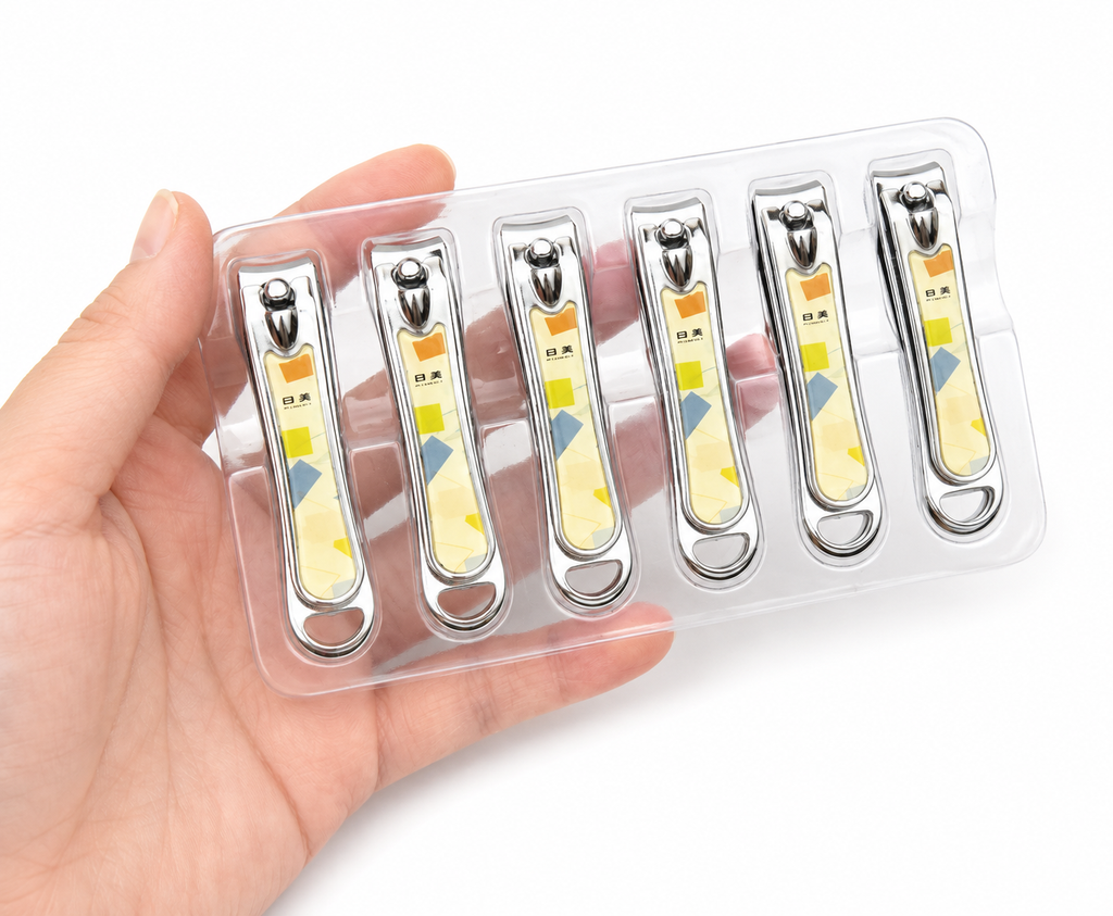 12PK Small Nail Clippers Stainless Steel Manicure Cutter Random Designs Travel