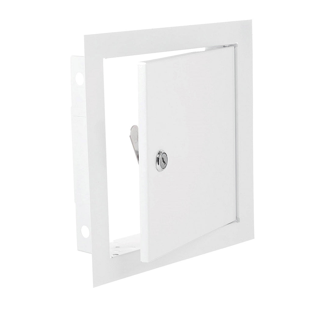 Access Panel Door Metal With Lock, White 500mm x 500mm