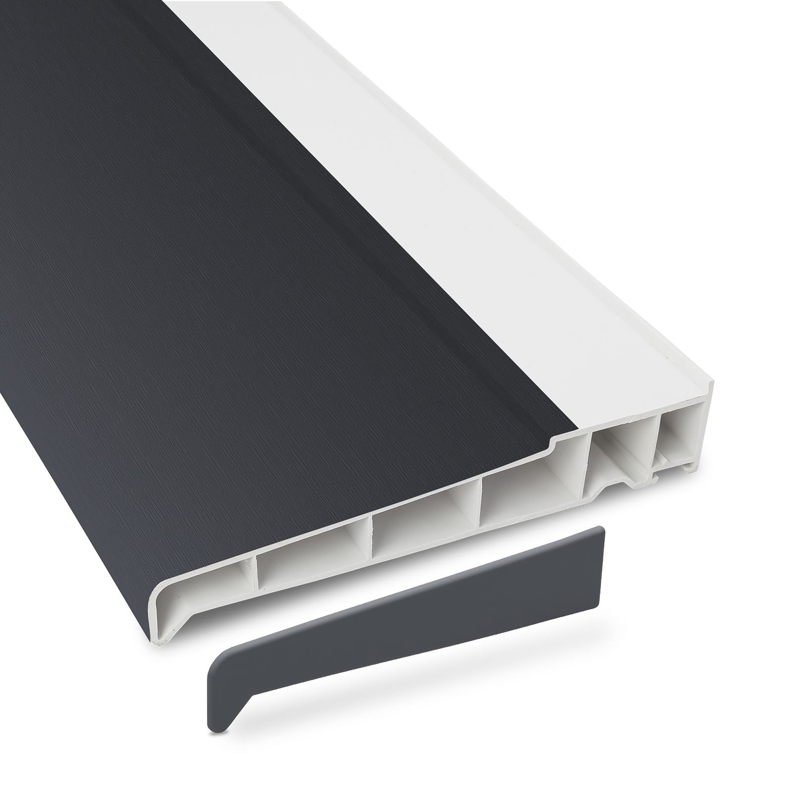 Example of 180mm Profile 22 Window Sill (with End Caps)