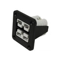 Exotronic Flush Mount Dual 50A Anderson Plug Panel w/ 2x 50A Grey Anderson Plugs