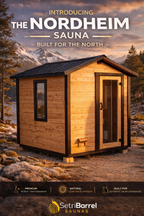 The Nordheim (Thor) 6x8 Square Sauna