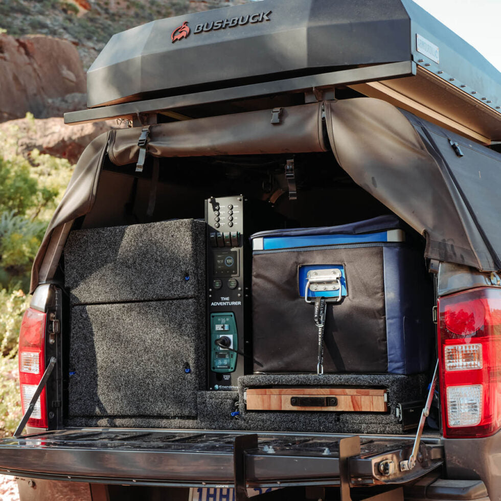 Enerdrive Left-hand 40AC 40DC 2000X + Simarine SCQ50 Adventurer Canopy Power System
