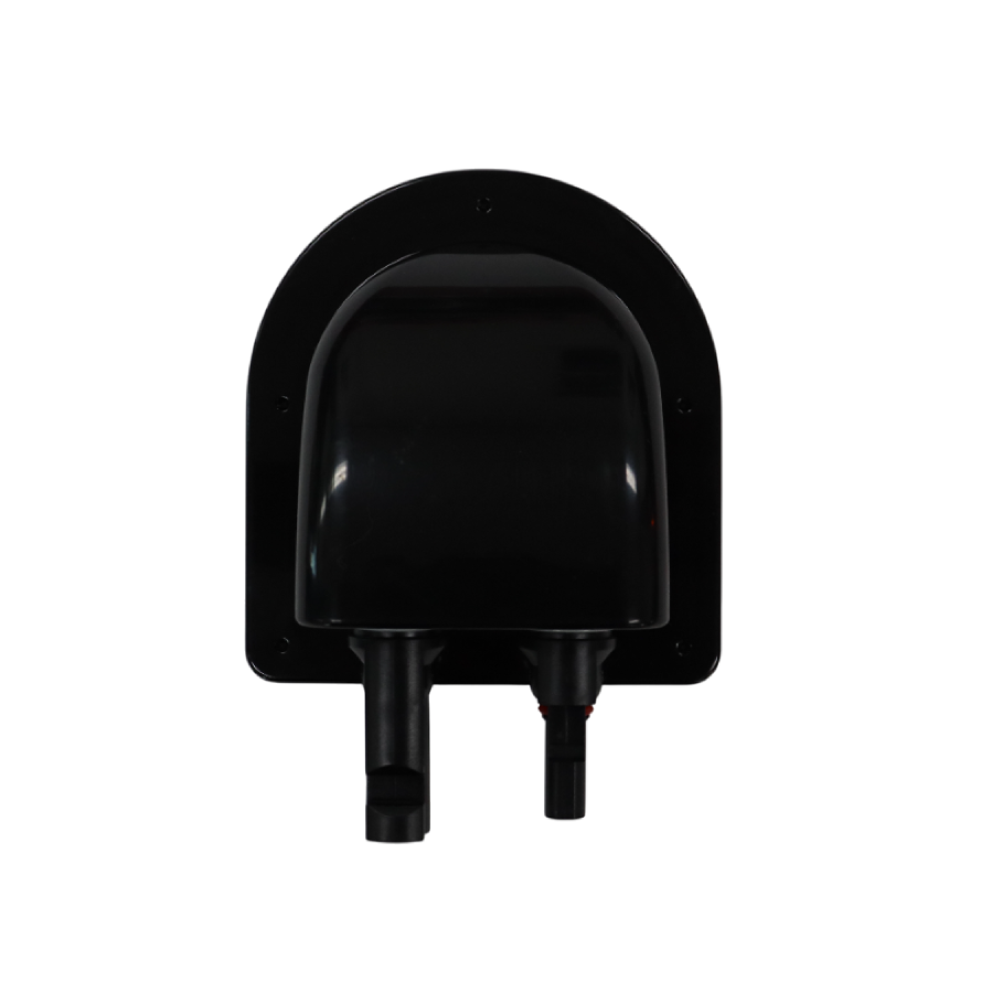 Exotronic Black Solar Connector Cable Entry Cover