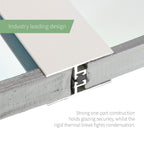 24/25mm Aluminium Muntin Bar (2.1m)