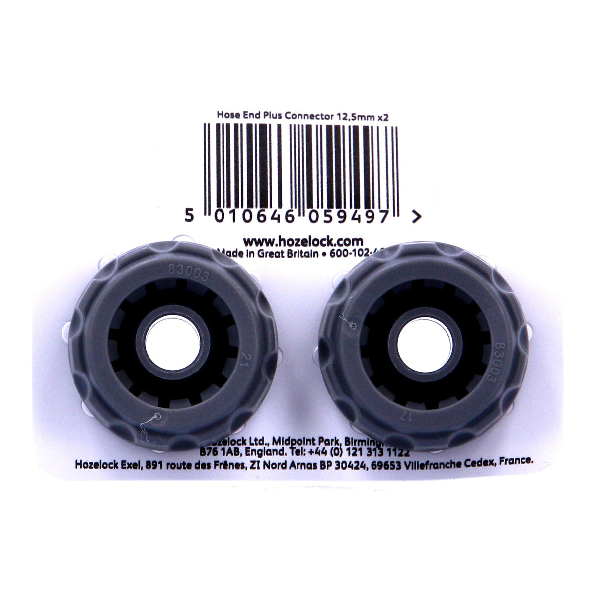 Hozelock Hose Connector with Soft Touch & Leak-Proof Grip