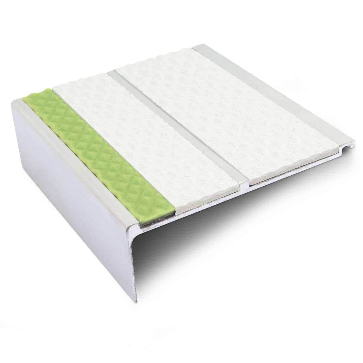 AHD11 91 x 32mm Tredsafe Non Slip Stair Nosing - Cayrus World of Finishing