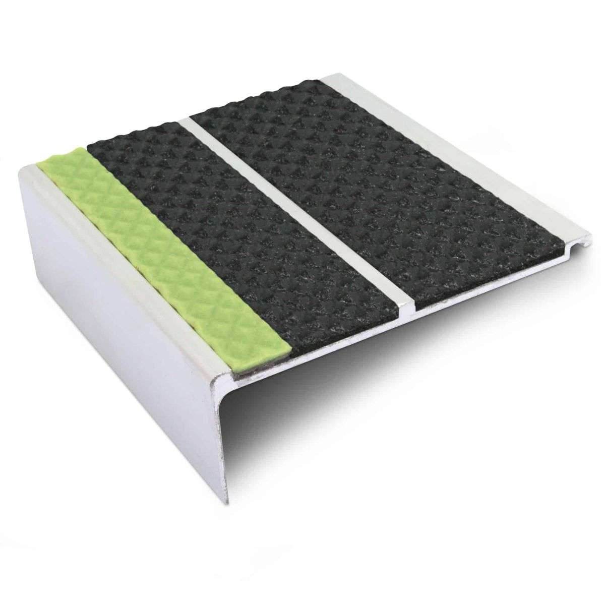 AHD11 91 x 32mm Tredsafe Non Slip Stair Nosing - Cayrus World of Finishing