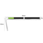 AHD12 93 x 32mm Non Slip Tredsafe Stair Nosing