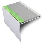 AHD17 60 x 55mm Non Slip Tredsafe DDA Compliant Stair Nosing - Cayrus World of Finishing