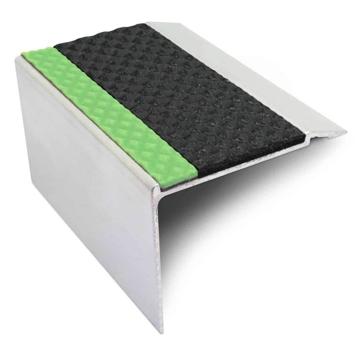 AHD22 72 x 55mm Non Slip Tredsafe DDA Compliant Stair Nosing - Cayrus World of Finishing