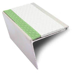 AHD24 60 x 55mm Tredsafe Non Slip DDA Compliant Stair Nosing - Cayrus World of Finishing