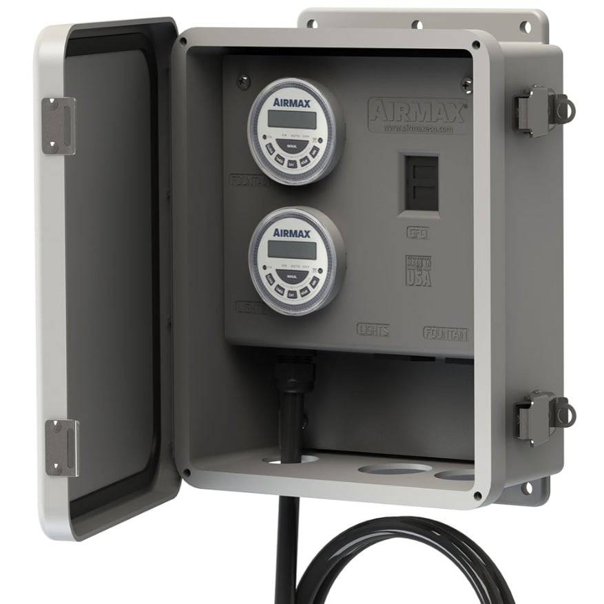 PondSeries 1/2 HP - 115V Fountain, No Cord, NEMA 3R Control Panel, 3 Patterns. Use 65212, 651241 - 651242 Power cords
