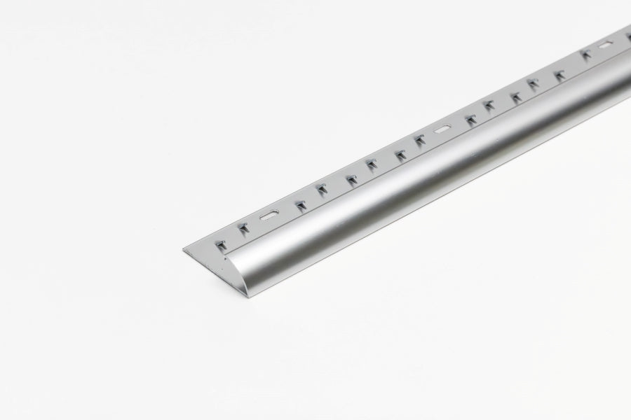 Cover Strip For Carpet Profile Metal Single Edge Trim 1000 MM Length Anodised Aluminium - DTC10