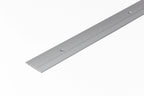 silver aluminium threshold strip 1 metre length